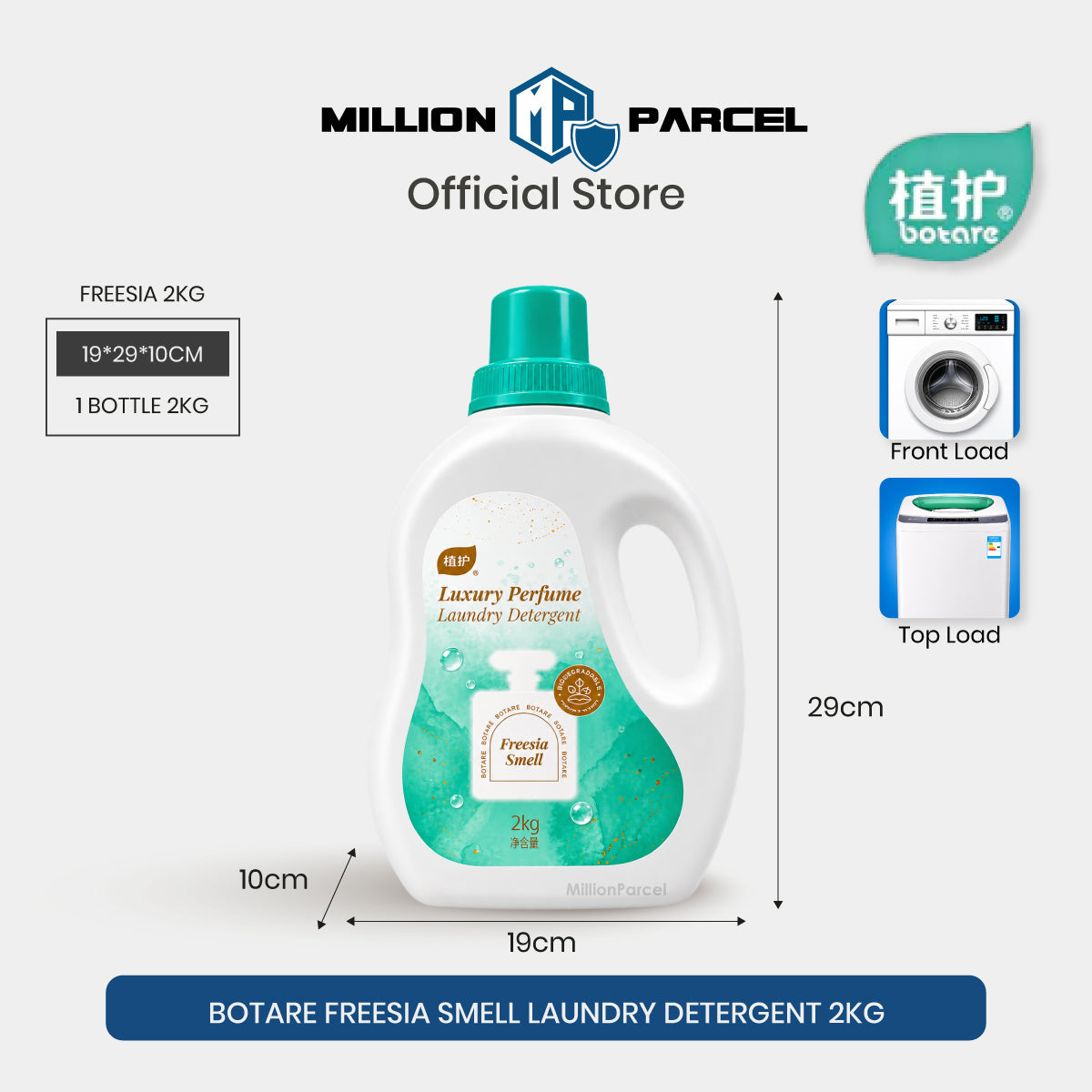Botare Perfume & Baby Laundry Detergent | Sakura, Freesia, BabyBloom