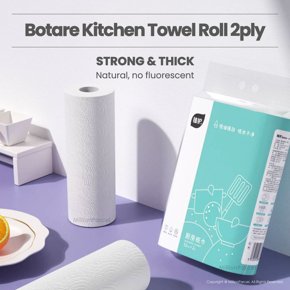 Botare Kitchen Towel Roll 2-ply x 53 sheets