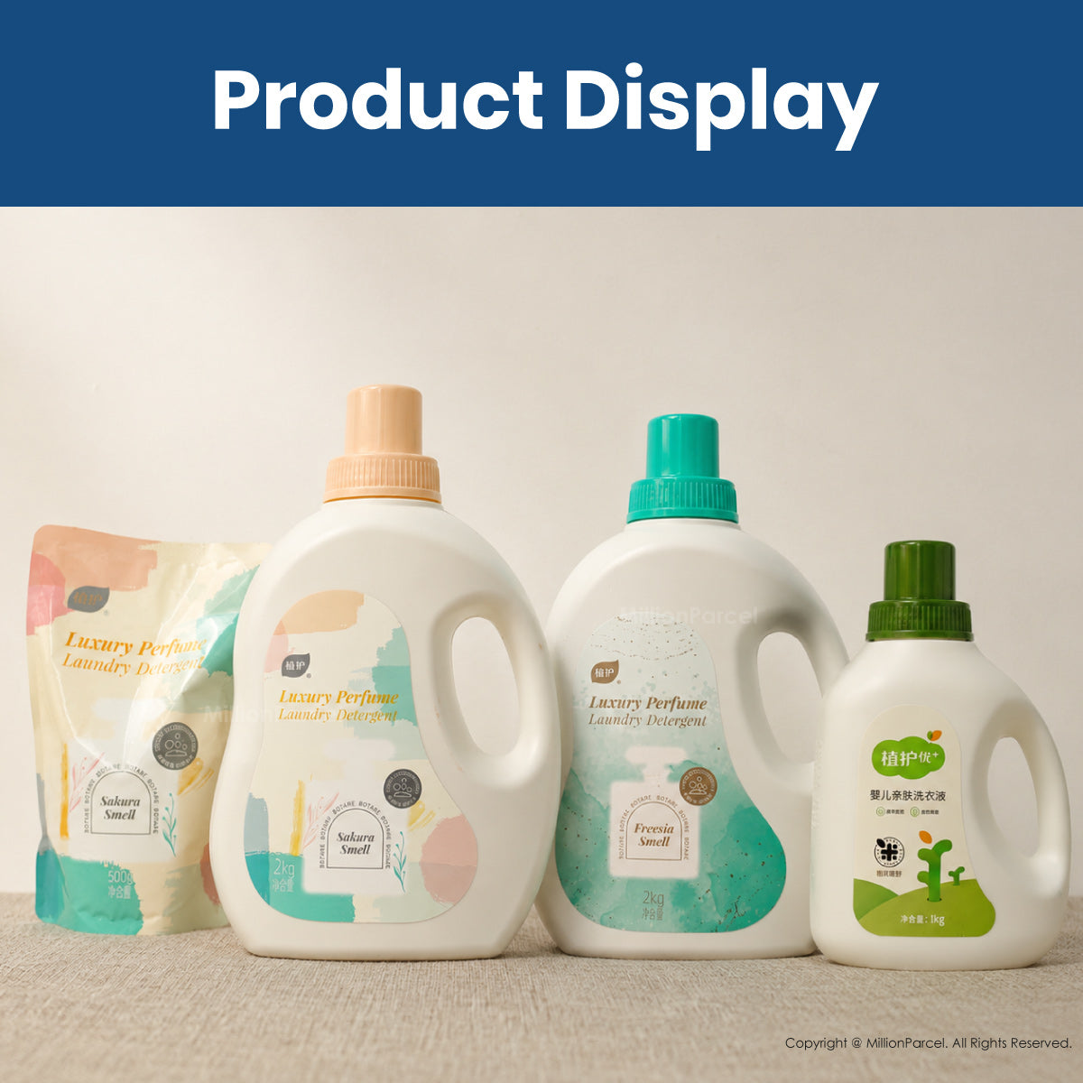 Botare Perfume & Baby Laundry Detergent | Sakura, Freesia, BabyBloom