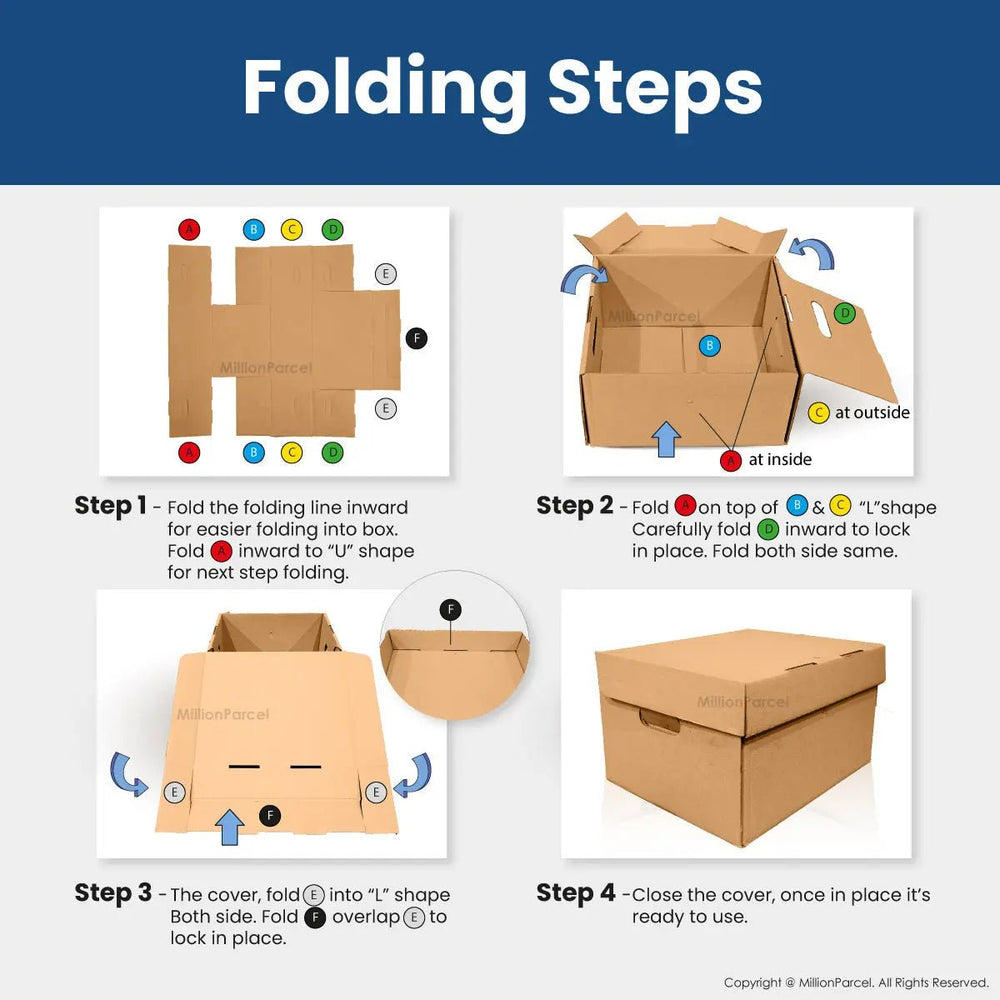 Carton Box DB Series: Perfect Document Storage & Moving Solution