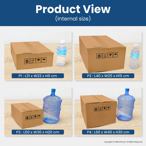 Carton Box - P series | Perfect for Mailing oversea - MillionParcel