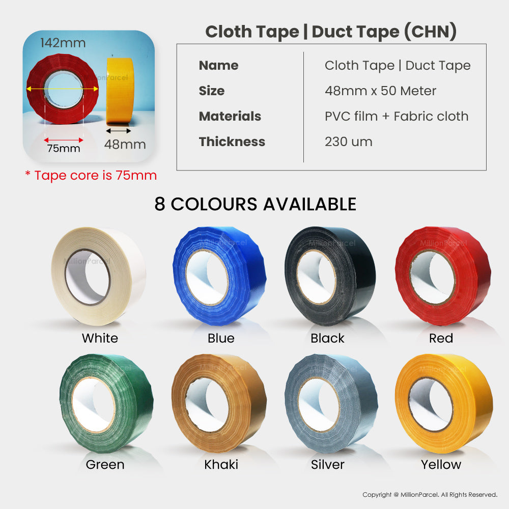 Cloth Tape | Duct Tape - Easy Tear