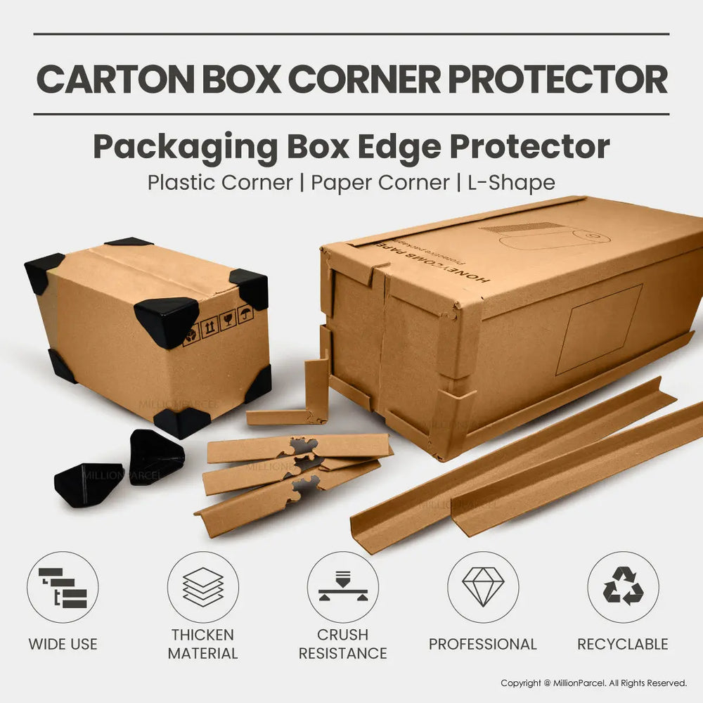 Carton Box Corner Protector | Packaging Box Edge Protector