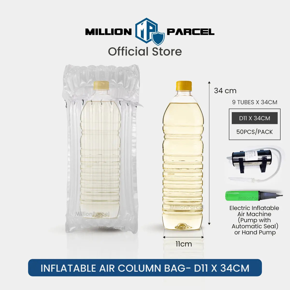 Inflatable Air Column Bag | Bubble Wrap Bag - MillionParcel