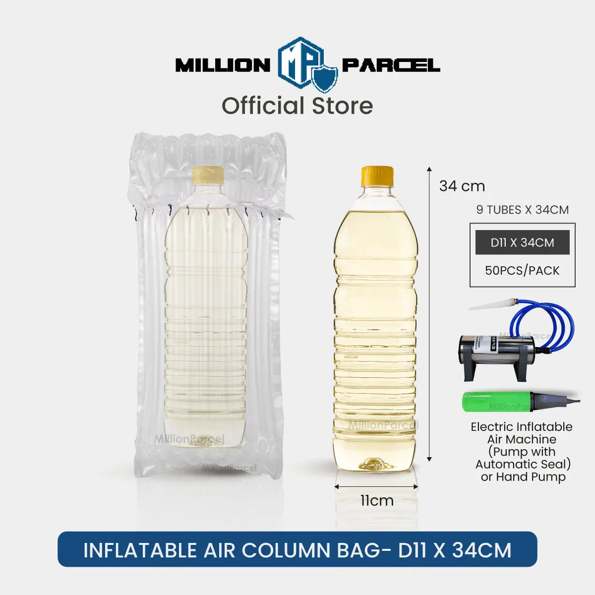 Inflatable Air Column Bag | Bubble Wrap Bag - MillionParcel