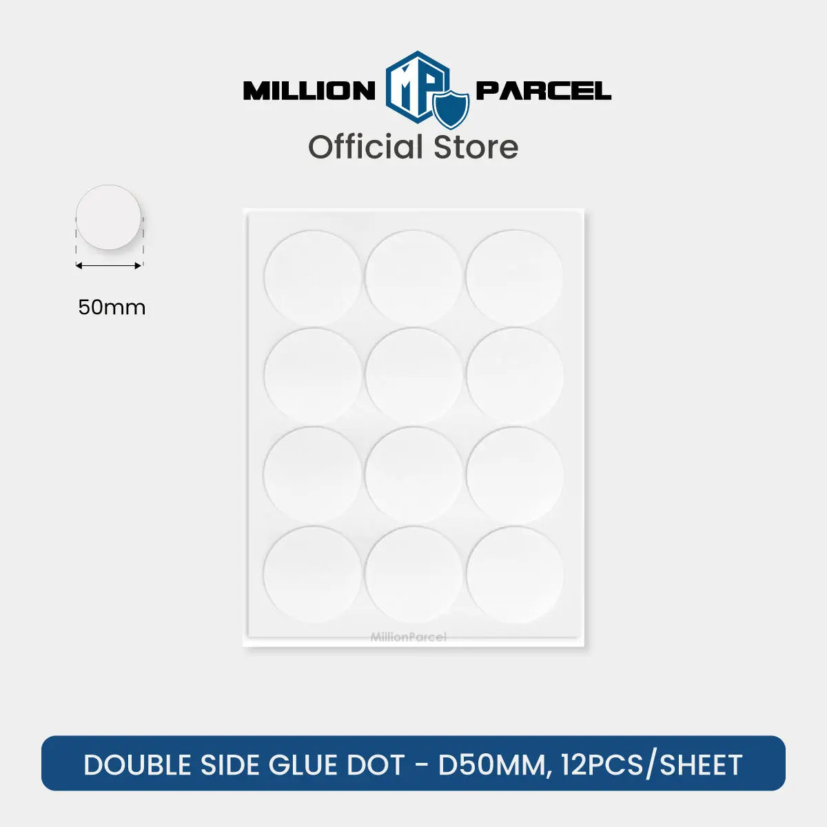 Nano Double Side Glue Dots | Transparent Glue Dot - MillionParcel