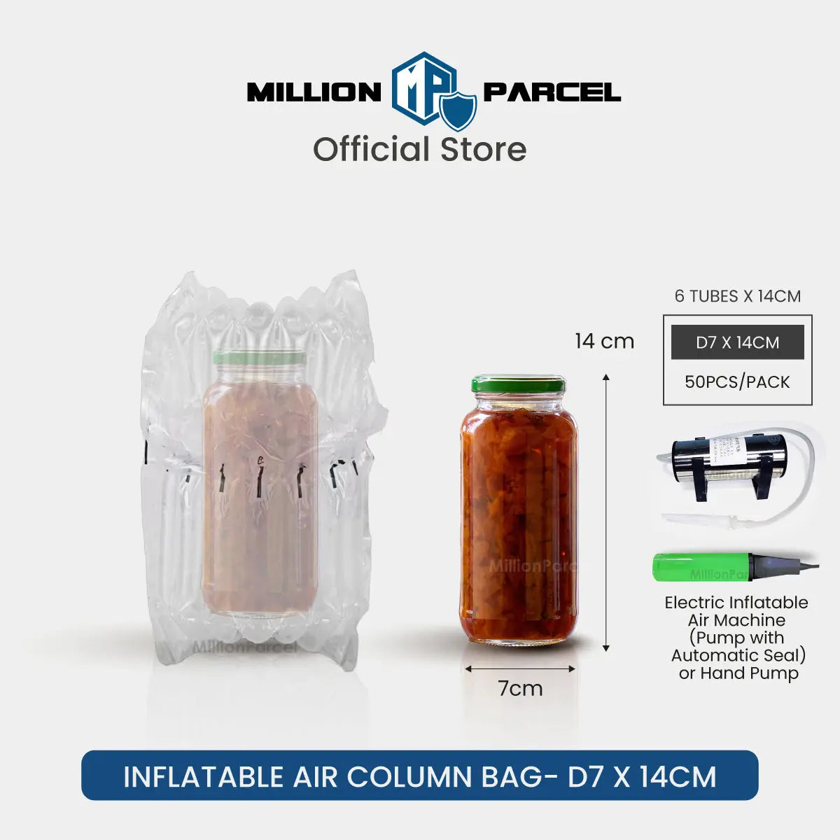 Inflatable Air Column Bag | Bubble Wrap Bag - MillionParcel