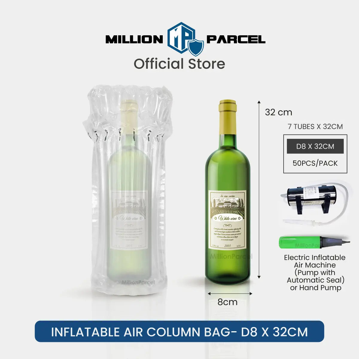 Inflatable Air Column Bag | Bubble Wrap Bag - MillionParcel