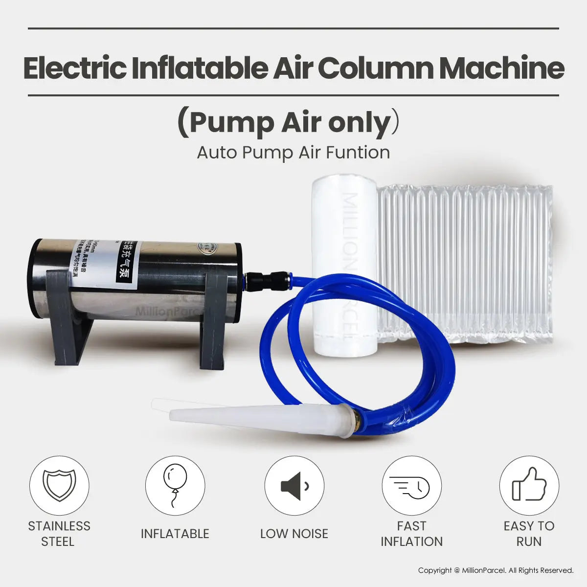 Electric Inflatable Air Column Machine (Pump Air only） - MillionParcel