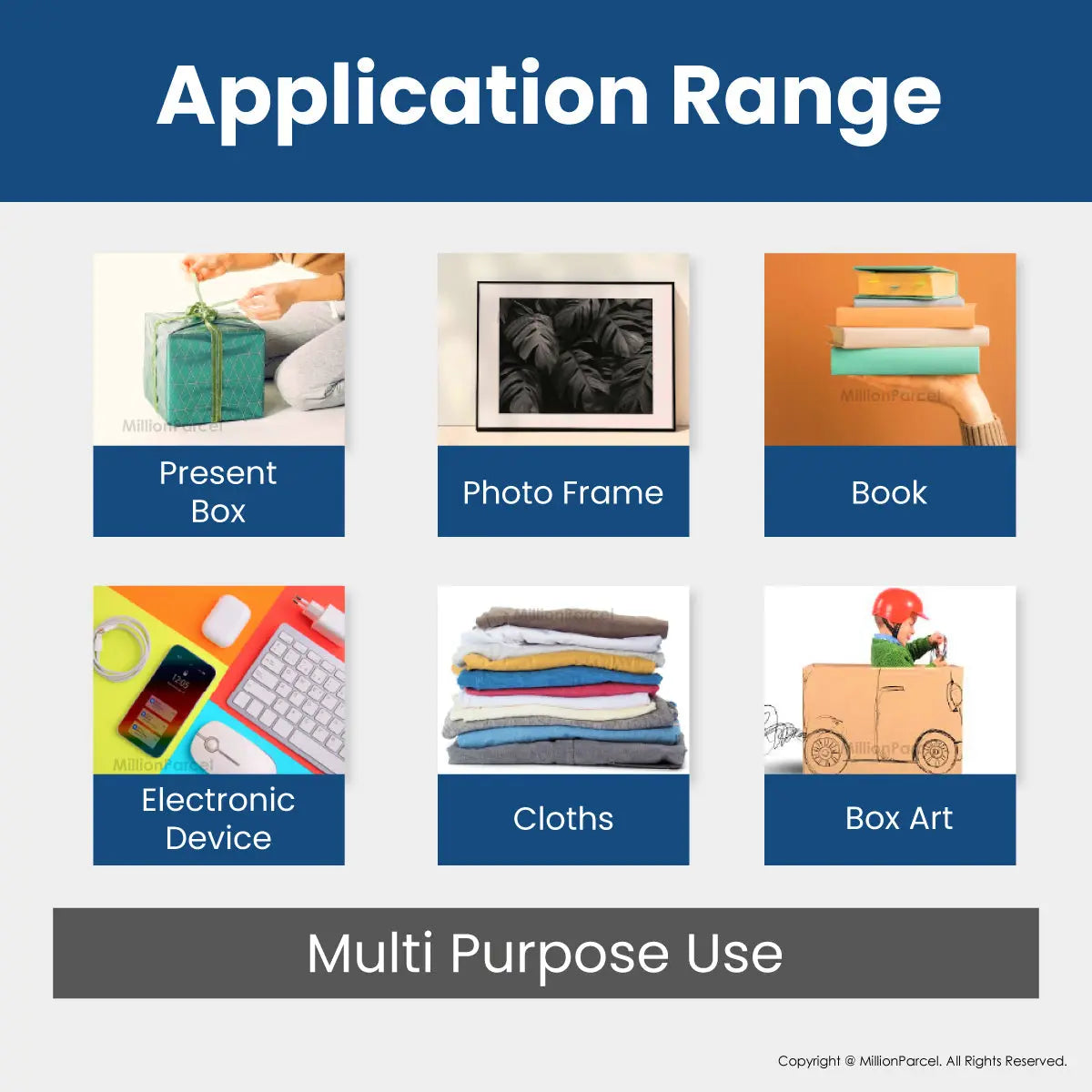 Carton Box - F Series | Prefect for Packaging Frame & Book - MillionParcel