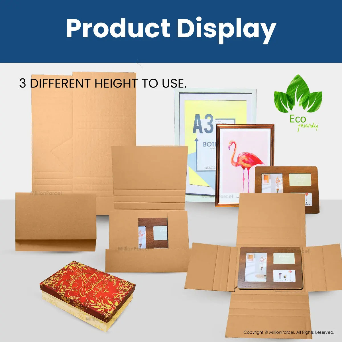 Carton Box - F Series | Prefect for Packaging Frame & Book - MillionParcel