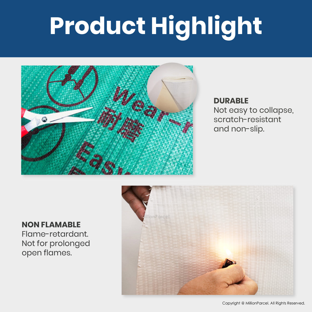 Floor Protection Mat for Renovation | EVA & EPE Waterproof Anti-Scratch Floor Protector Roll