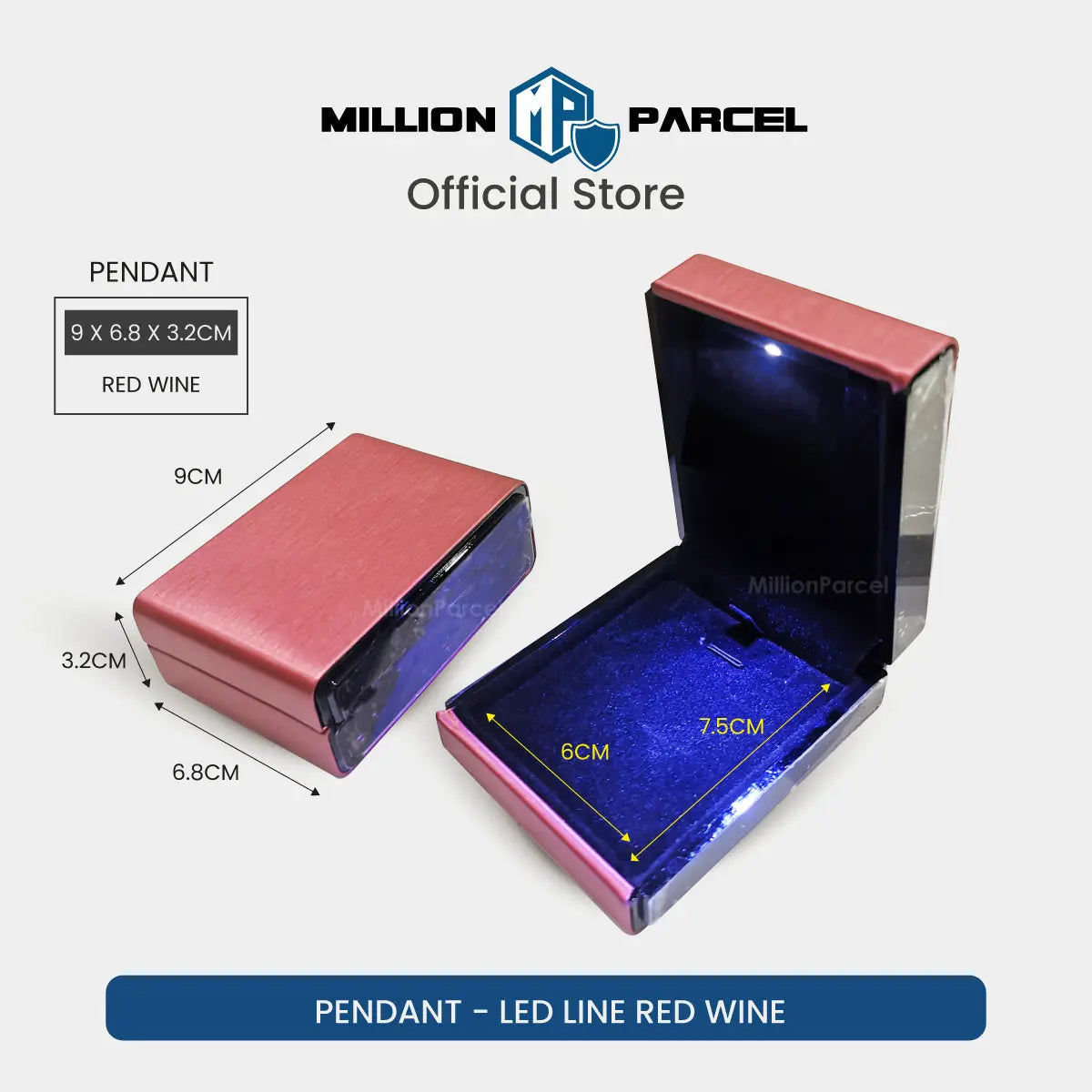 LED Jewelry Gift Box | Jewellery Box - MillionParcel