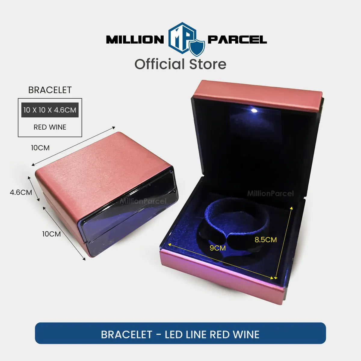 LED Jewelry Gift Box | Jewellery Box - MillionParcel