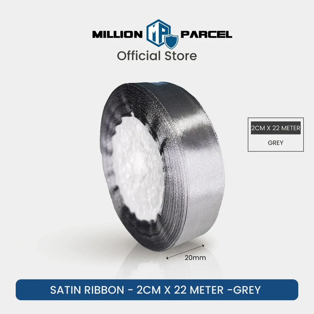 Satin ribbon 2cm x 22m (1 Roll)