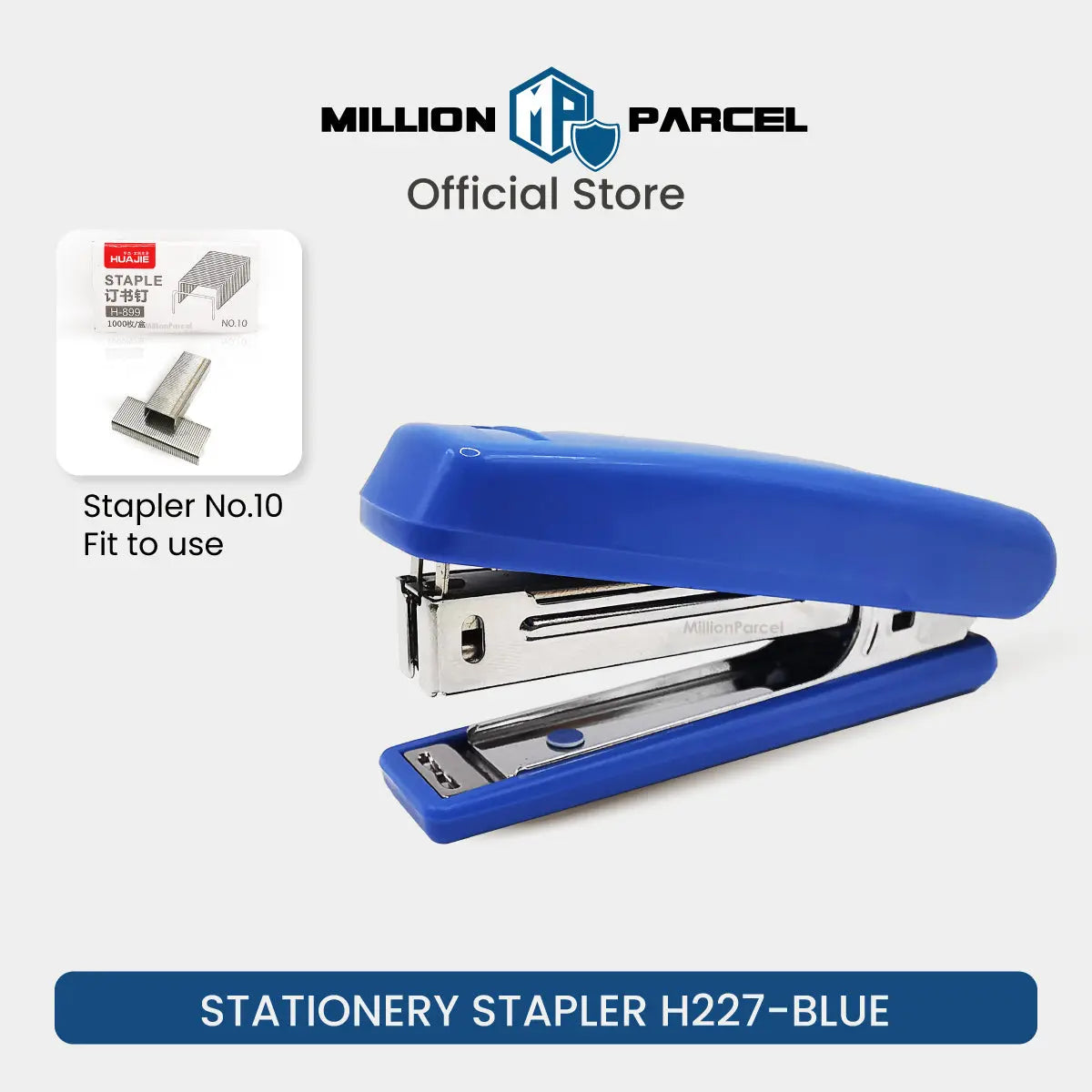 Twin Lever Stapler: 50% Less Effort | All type Stapler - MillionParcel