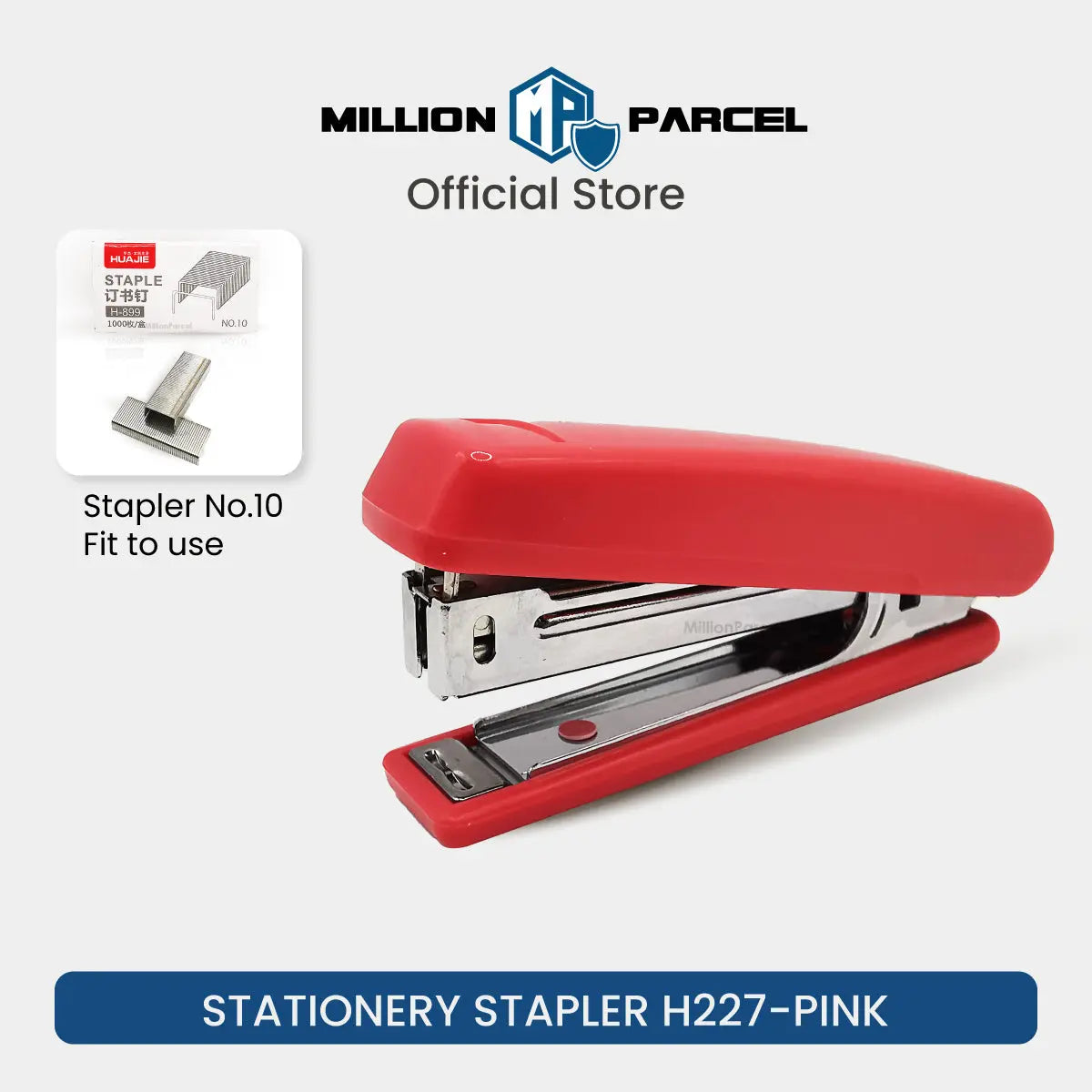 Twin Lever Stapler: 50% Less Effort | All type Stapler - MillionParcel