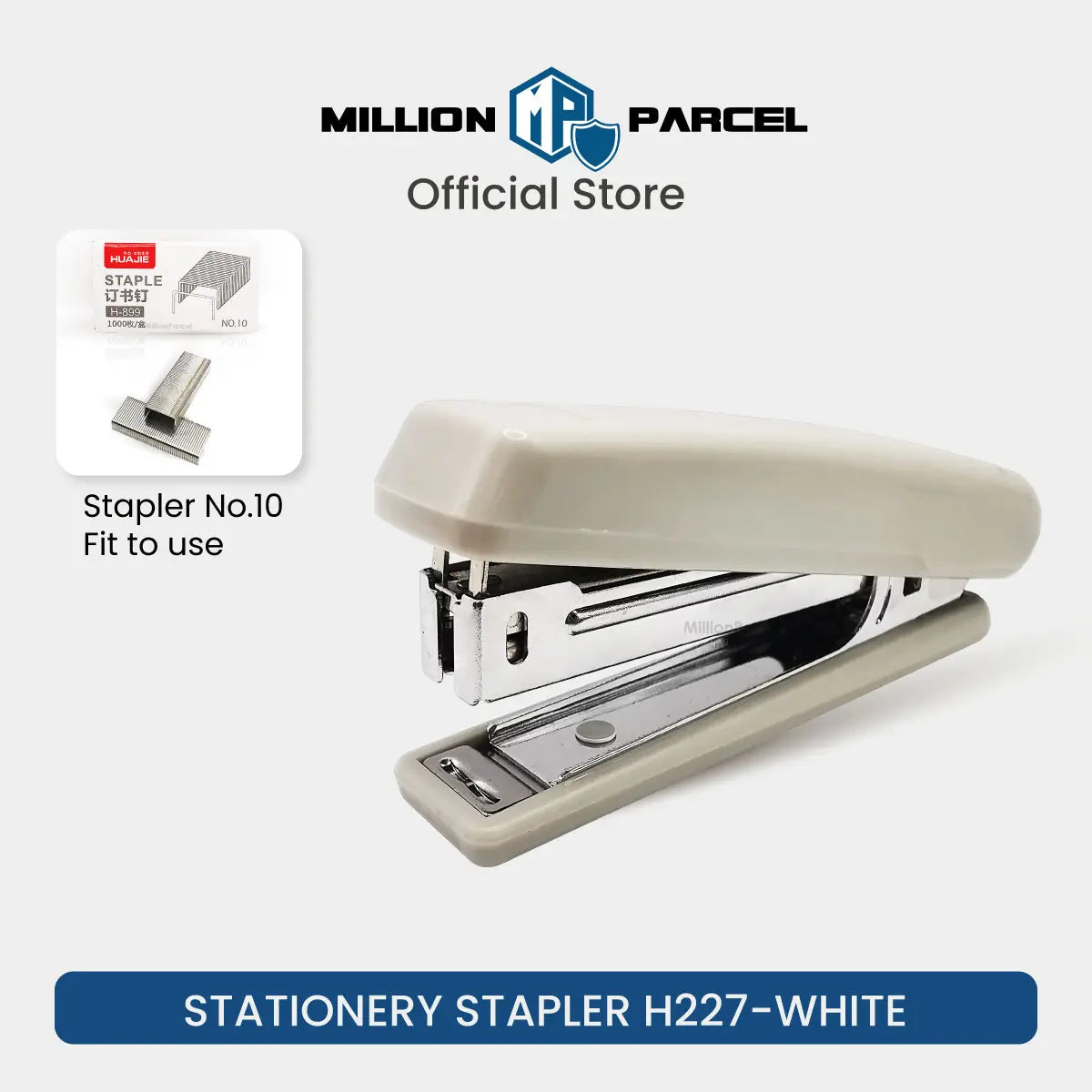 Twin Lever Stapler: 50% Less Effort | All type Stapler - MillionParcel