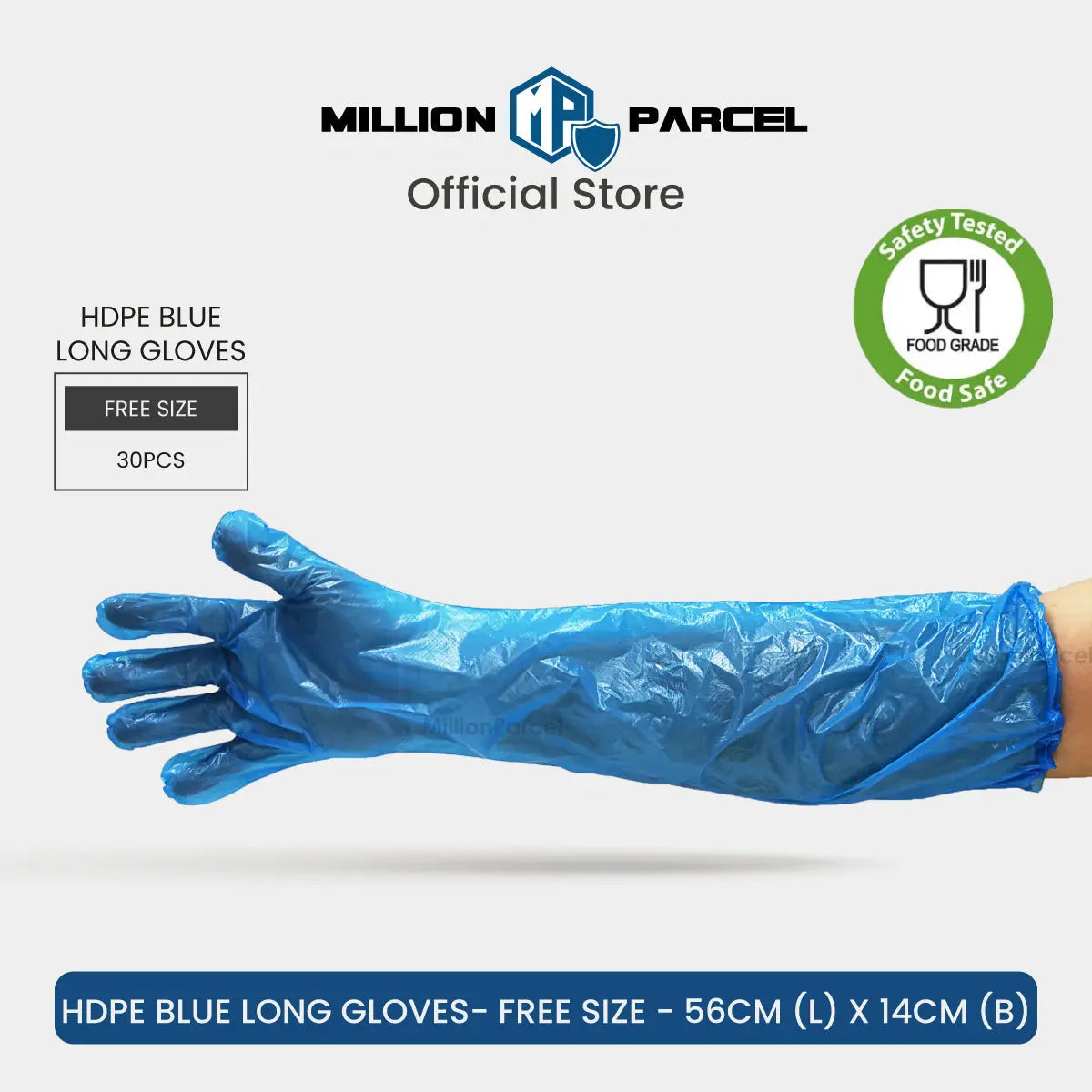 Lacy's Multipurpose Gloves Powder Free | HDPE/CPE/Vinyl Gloves - MillionParcel