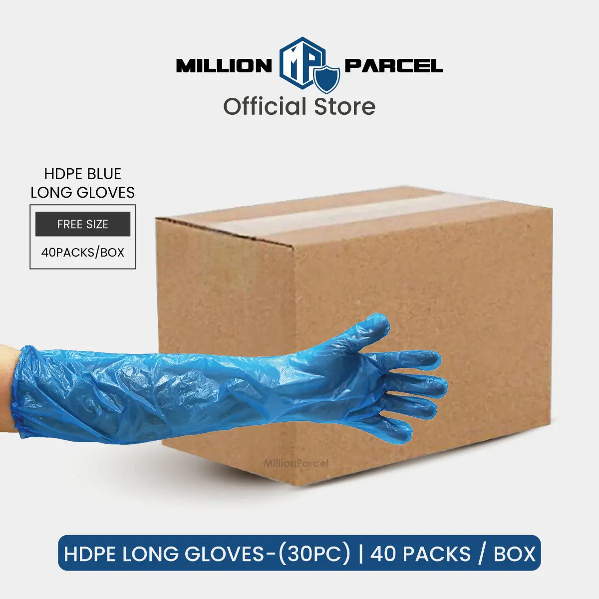 Lacy's Multipurpose Gloves Powder Free | HDPE/CPE/Vinyl Gloves - MillionParcel