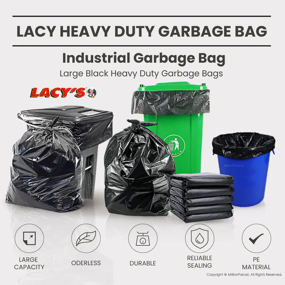 Lacy Heavy Duty Garbage Bag - MillionParcel