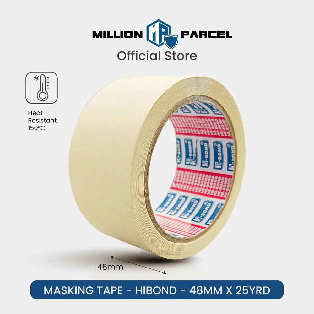 Hi-Bond Masking Tape | No.1 Masking Tape - MillionParcel