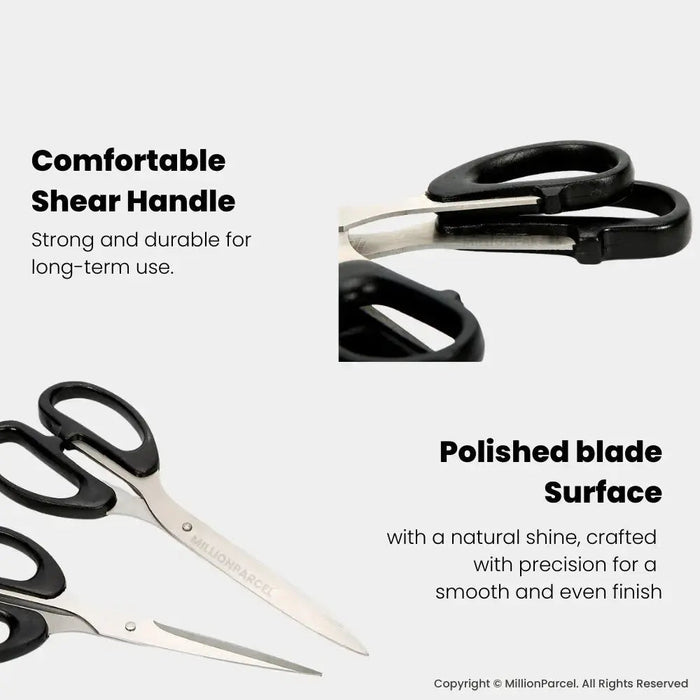 Huajie Stationery Scissors | Stainless Scissor - MillionParcel