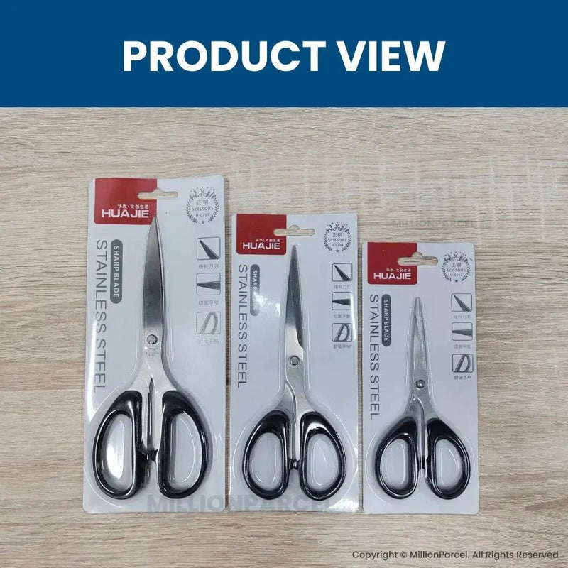 Huajie Stationery Scissors | Stainless Scissor - MillionParcel
