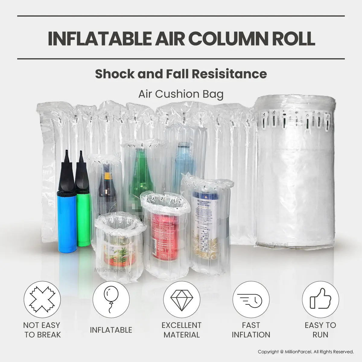 Inflatable Air Column Roll | Inflatable Air Bag - MillionParcel