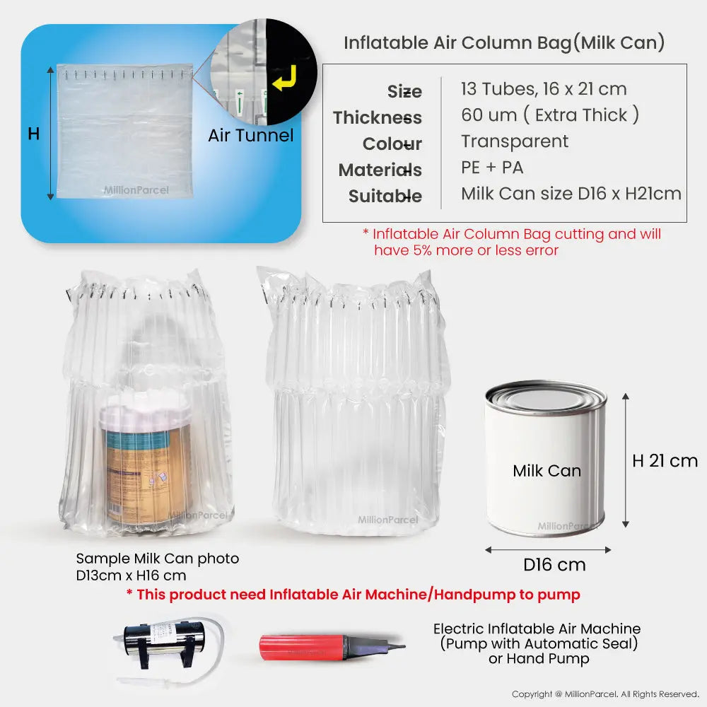 Inflatable Air Column Roll | Inflatable Air Bag - MillionParcel