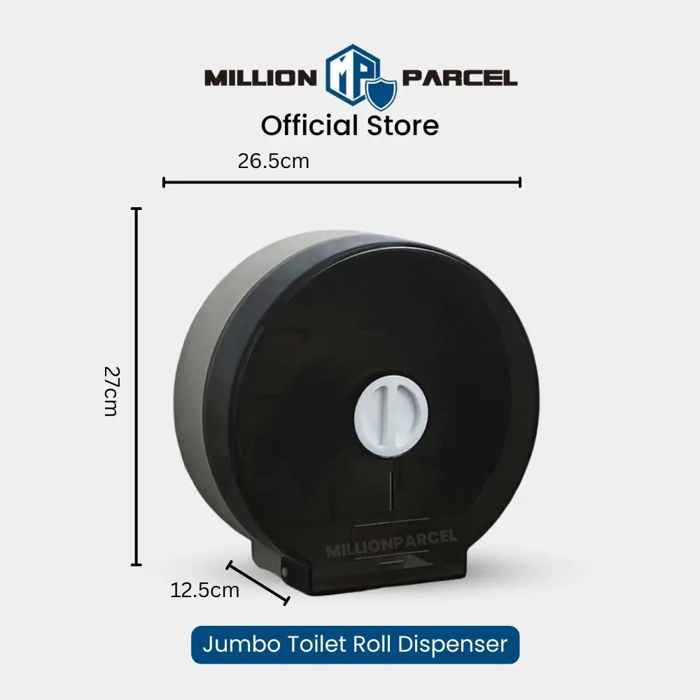 Keyless Jumbo Toilet Roll Dispenser | Tissue Towel Dispenser - MillionParcel