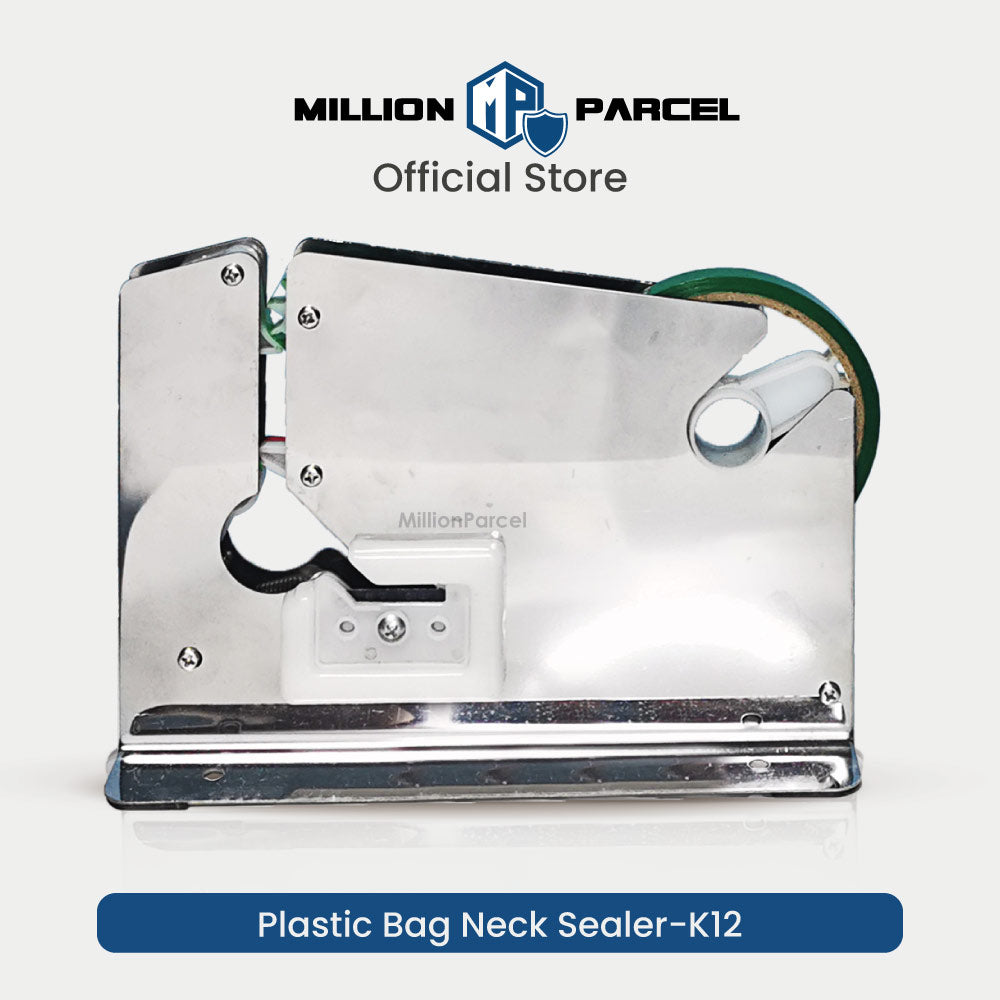 Plastic Bag Neck Sealer & PVC Bakery Tape 1.2cm x 30m