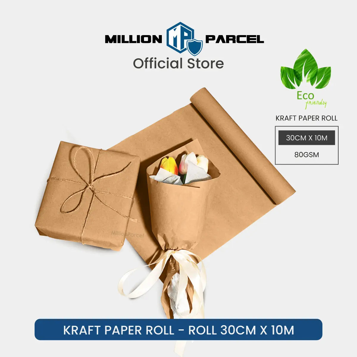 Kraft Paper Roll | Kraft Paper Sheet - MillionParcel