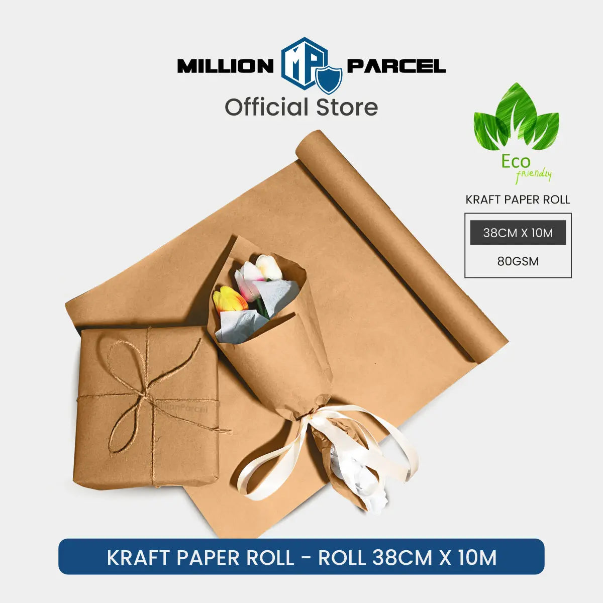 Kraft Paper Roll | Kraft Paper Sheet - MillionParcel