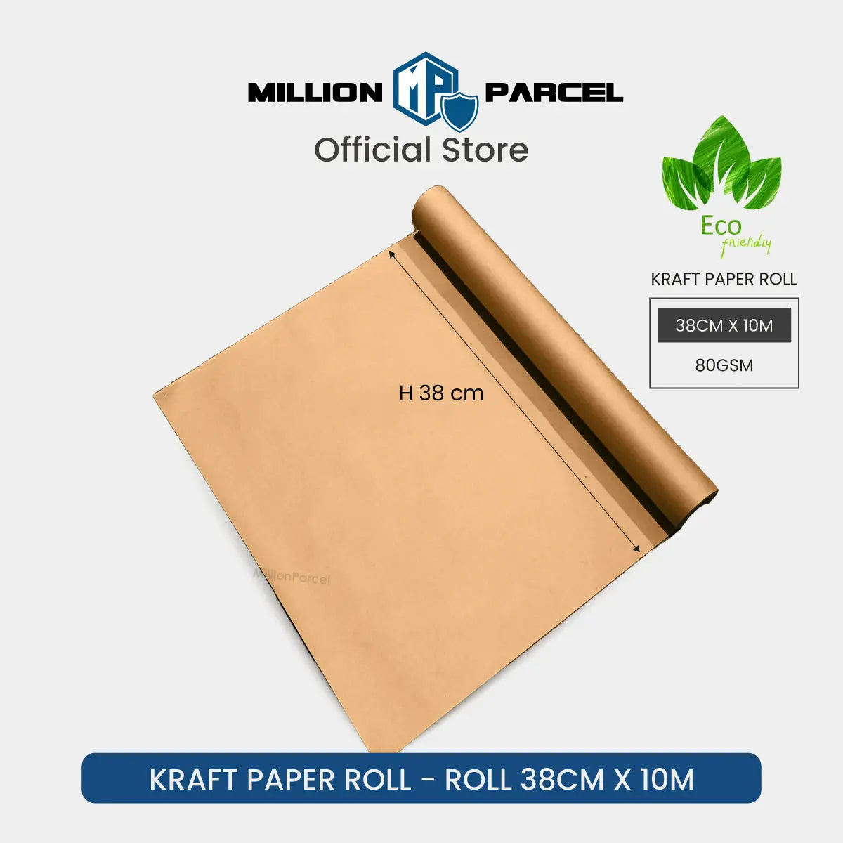 Kraft Paper Roll | Kraft Paper Sheet - MillionParcel