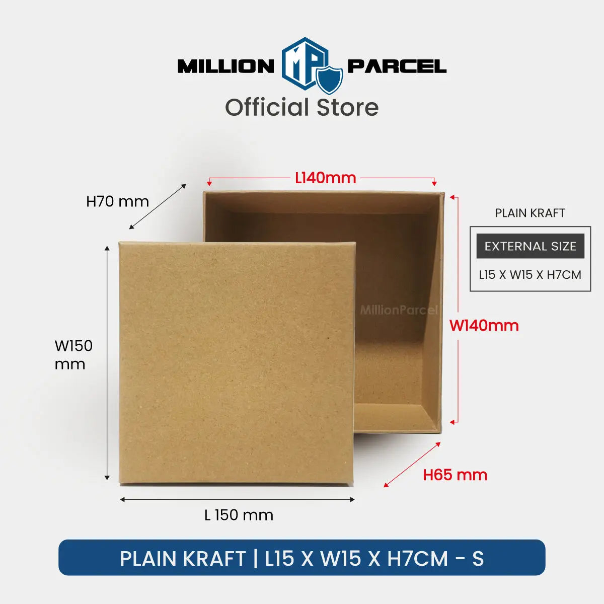 Premium Stackable Gift Box | Nested gift box - MillionParcel