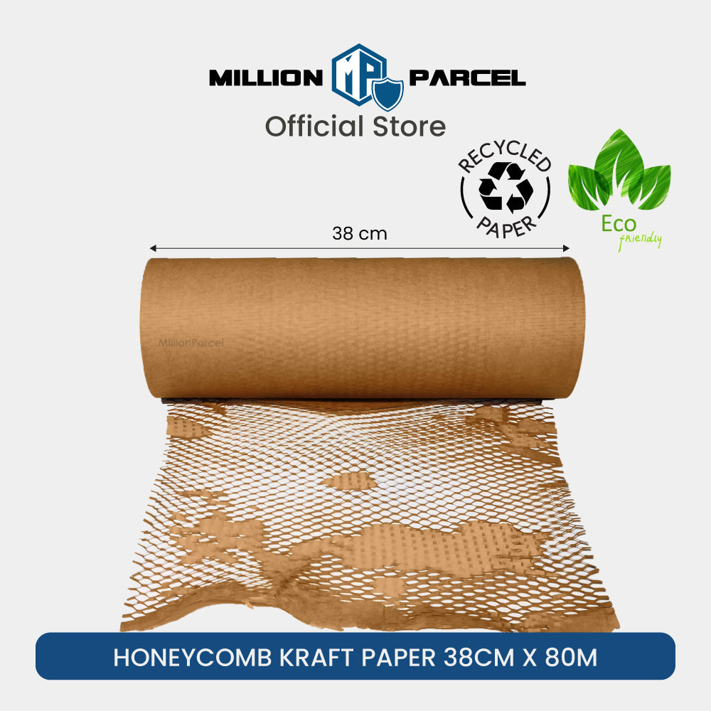 Honeycomb Wrap  | Honeycomb Paper Replace Bubble Wrap - MillionParcel