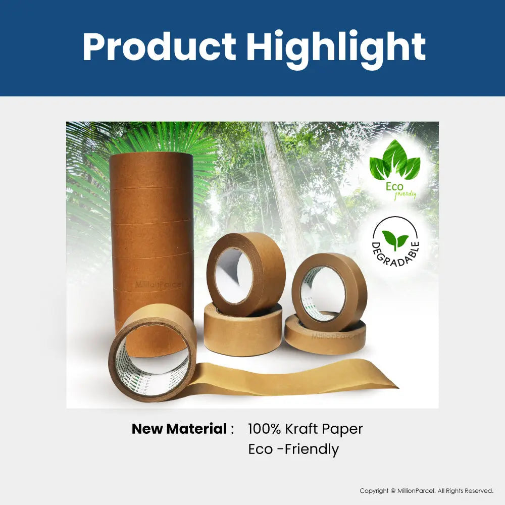 Kraft Paper Tape | Eco-Friendly Packaging Tape