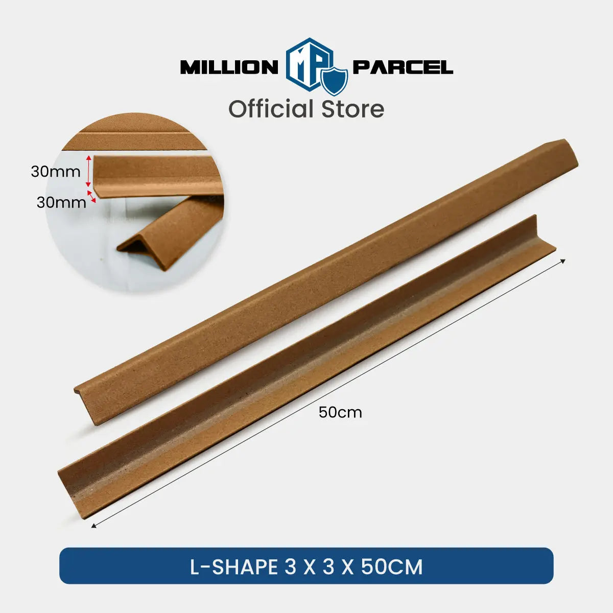 Carton Box Corner Protector | Packaging Box Edge Protector - MillionParcel