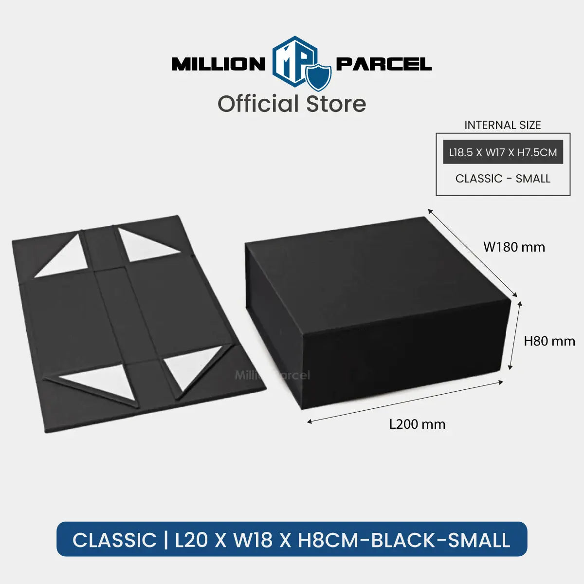 Premium Folding Gift Box | Magnetic Box - MillionParcel