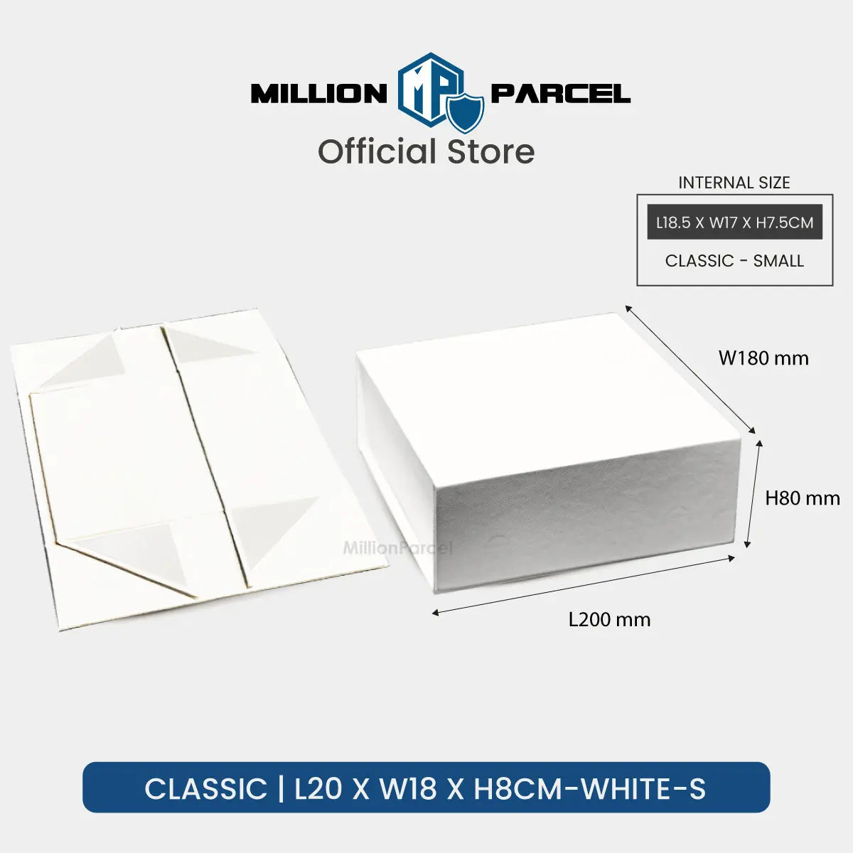 Premium Folding Gift Box | Magnetic Box - MillionParcel