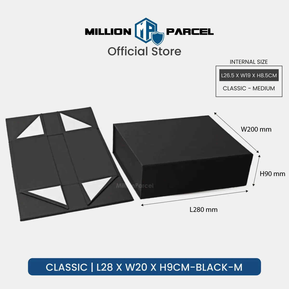 Premium Folding Gift Box | Magnetic Box - MillionParcel