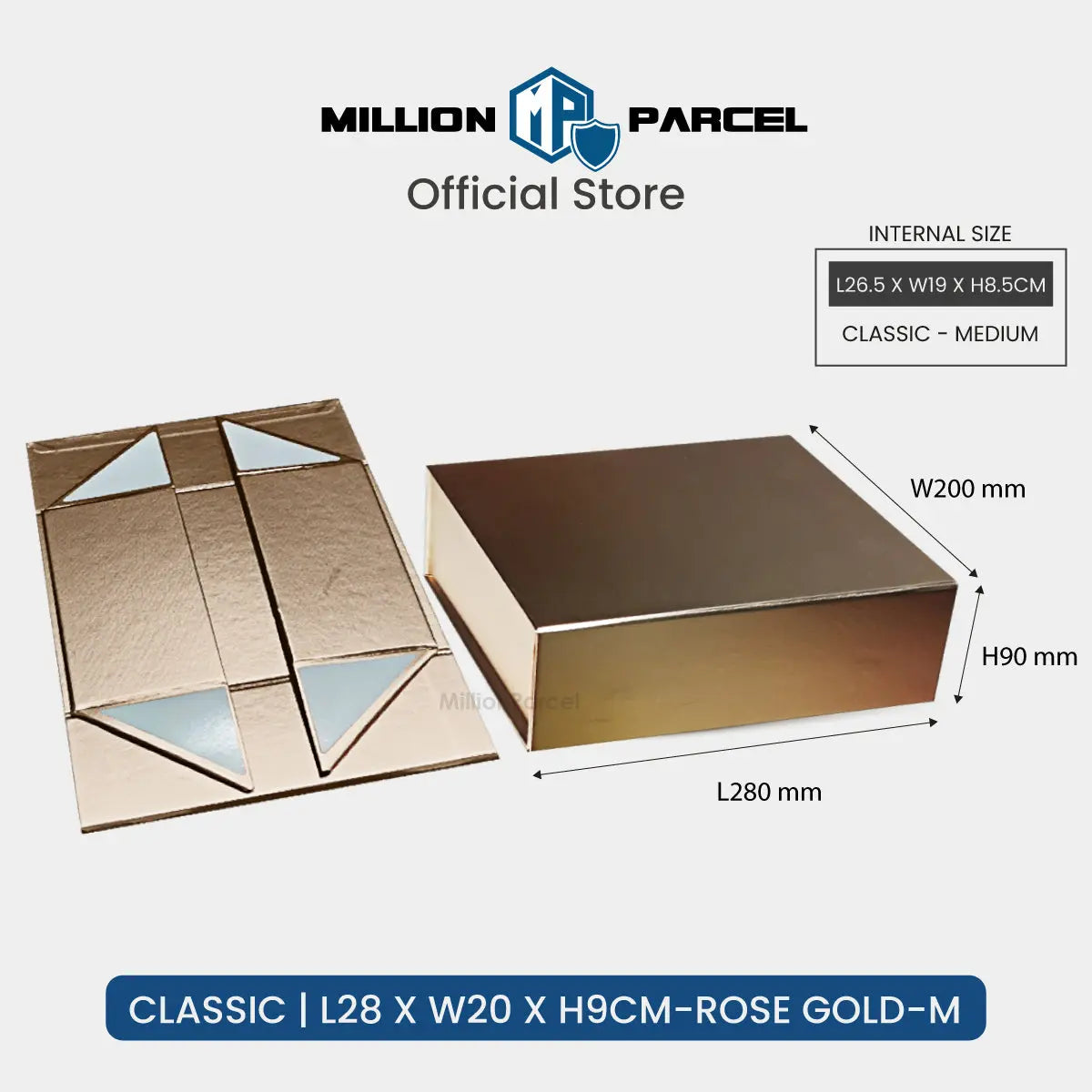 Premium Folding Gift Box | Magnetic Box - MillionParcel