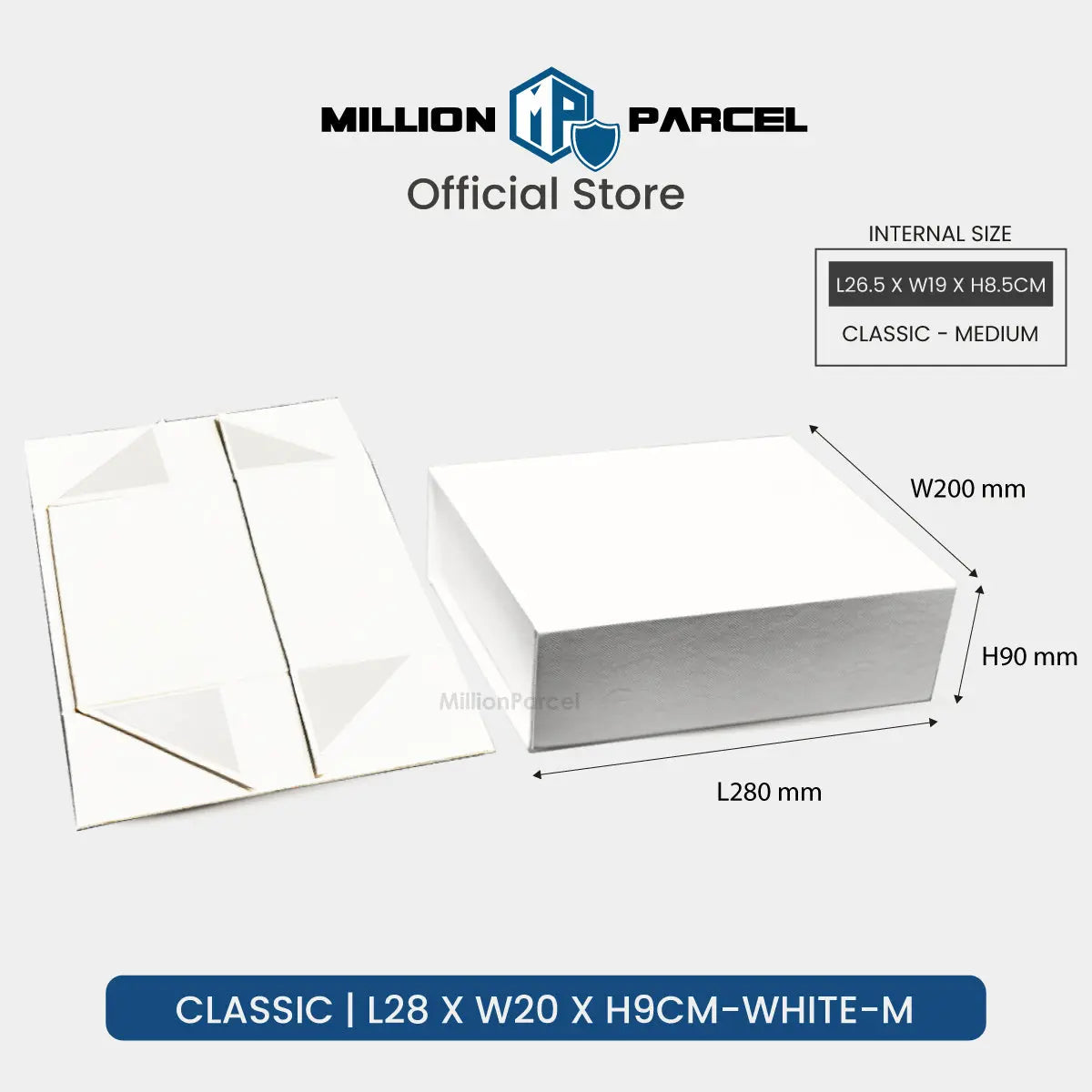 Premium Folding Gift Box | Magnetic Box - MillionParcel