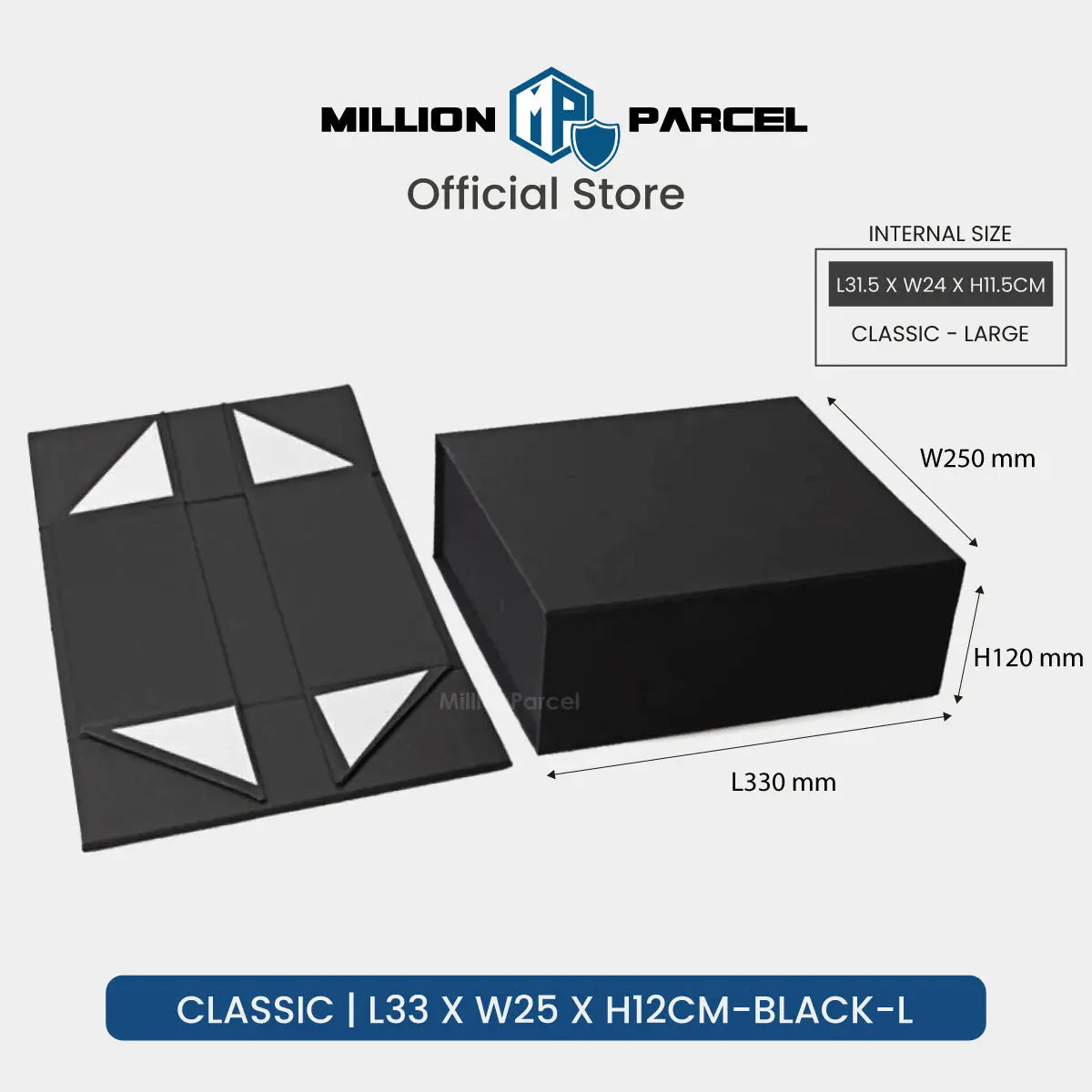 Premium Folding Gift Box | Magnetic Box - MillionParcel