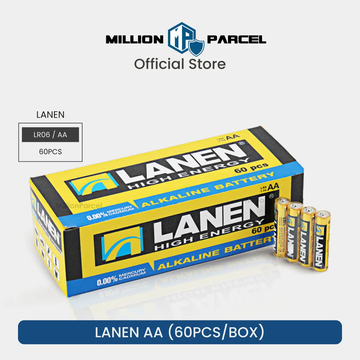 LANEN Alkaline Battery | HUADAO Coin Battery - MillionParcel