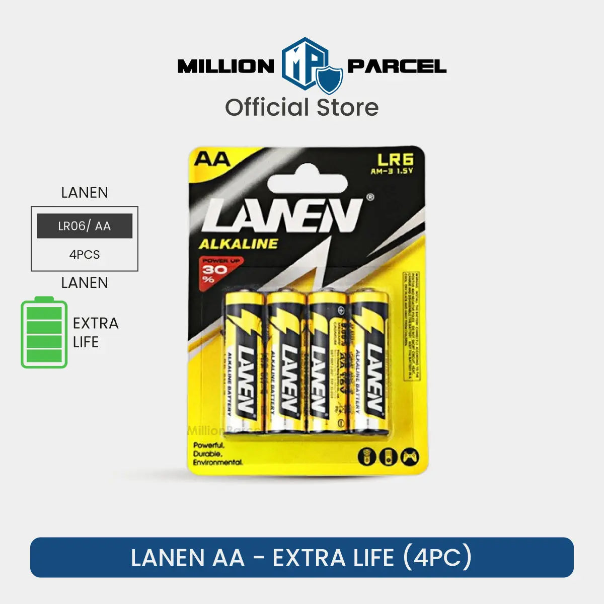 LANEN Alkaline Battery | HUADAO Coin Battery - MillionParcel