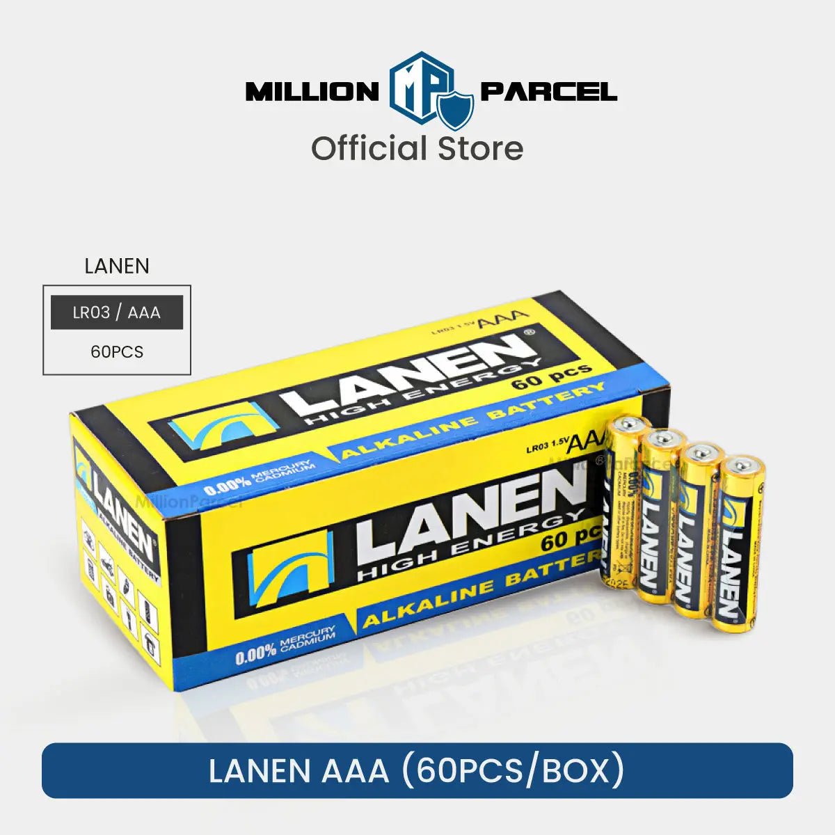 LANEN Alkaline Battery | HUADAO Coin Battery - MillionParcel