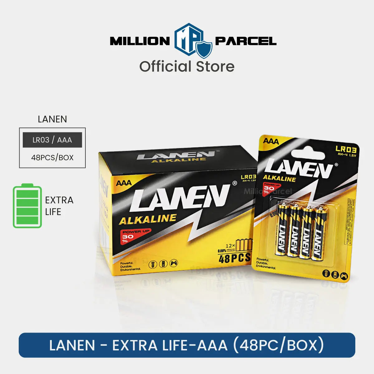 LANEN Alkaline Battery | HUADAO Coin Battery - MillionParcel