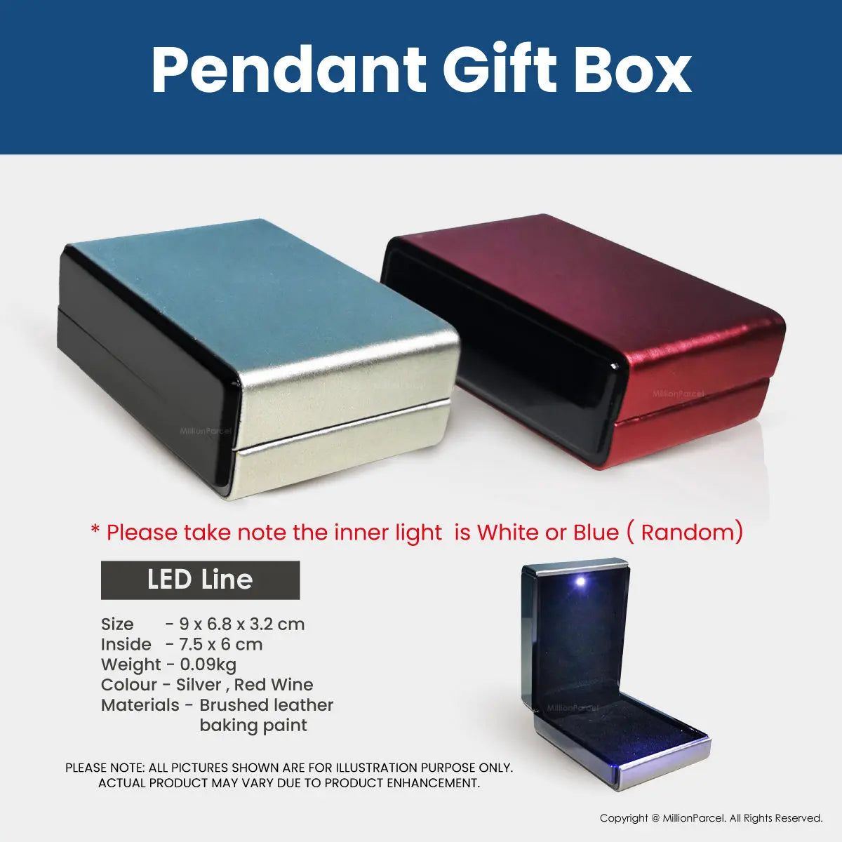 LED Jewelry Gift Box | Jewellery Box - MillionParcel